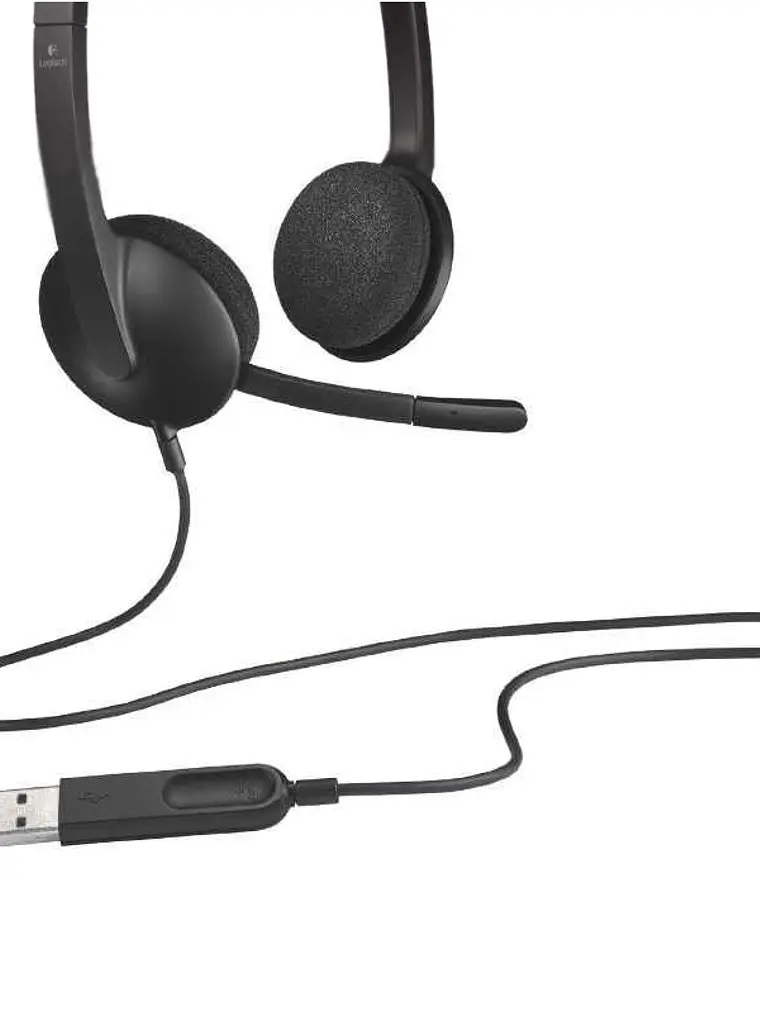 Logitech Auricular+Micro H340 USB 2