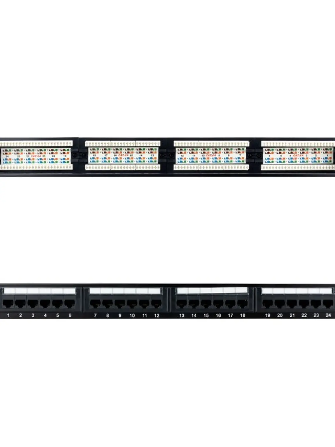 Nanocable Panel Parcheo 24P CAT.6A UTP 19