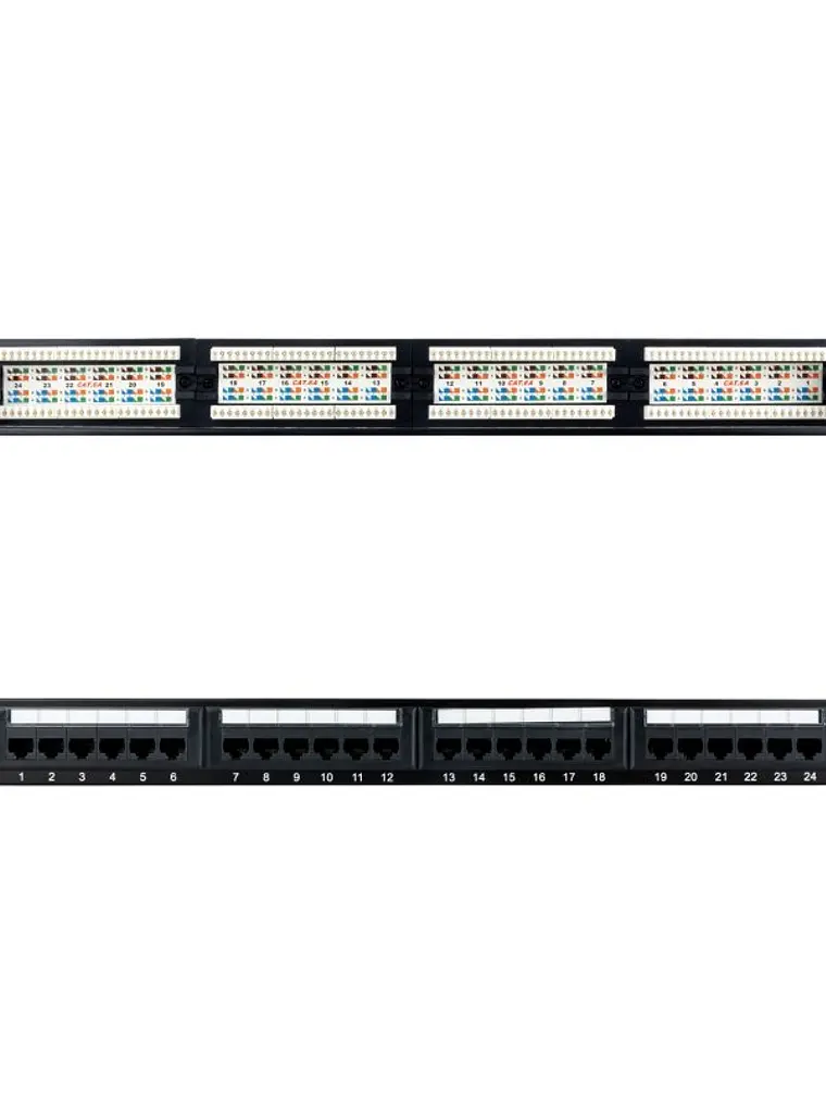 Nanocable Panel Parcheo 24P CAT.6A UTP 19