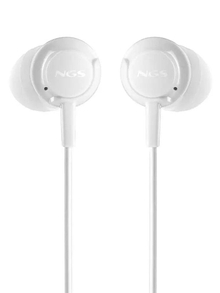 NGS Auricular Blanco Estéreo USB-C con cable 3