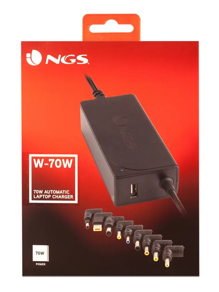NGS Cargador Portatil Sliml W-70 2