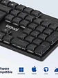 iggual Teclado USB mecánico CK-MECHA-105T negro - Miniatura 4