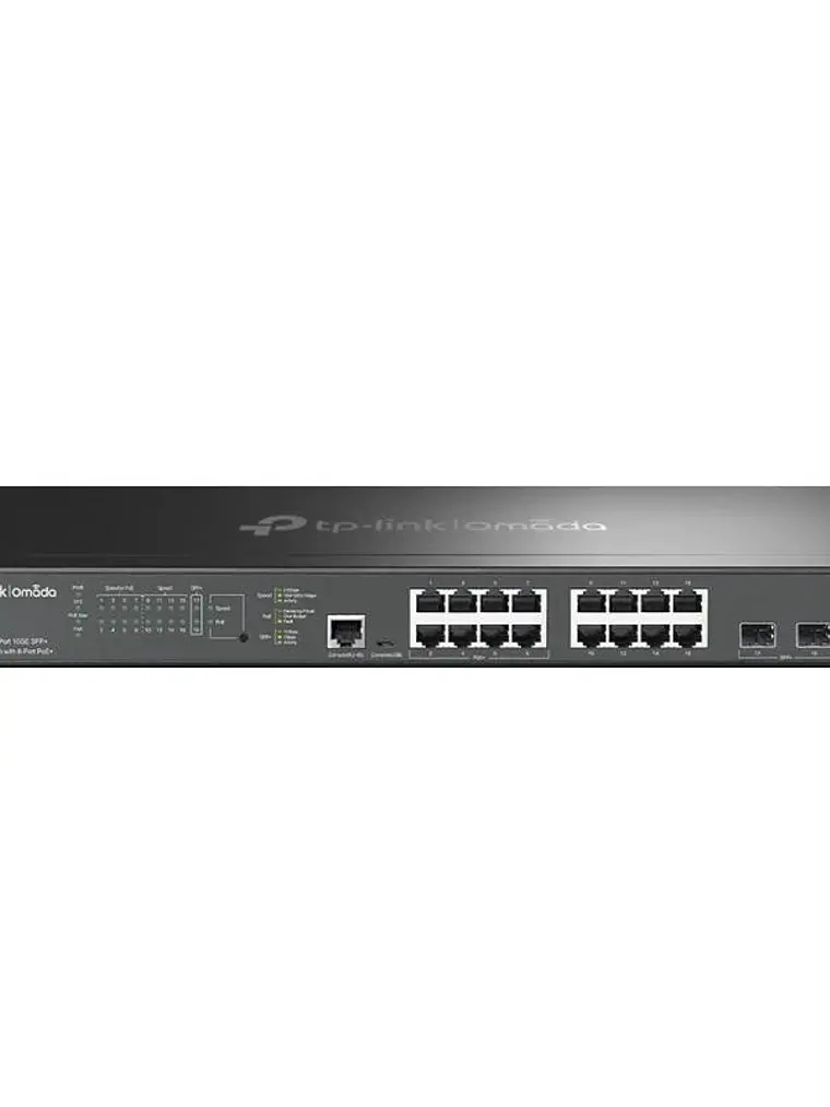 TP-Link SG3218XP-M2 Switch L2+ 8x2.5G PoE+ 8x2.5G 1