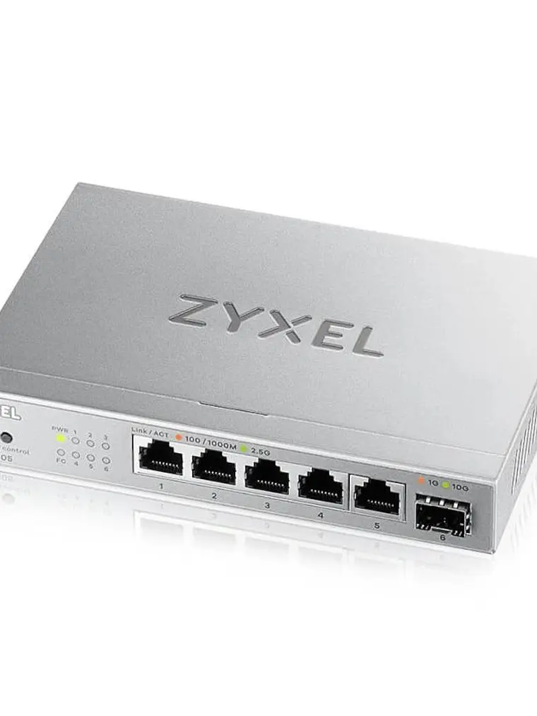 Zyxel XMG-105 Switch 5x2,5mGb 1xSFP+ Desktop 1