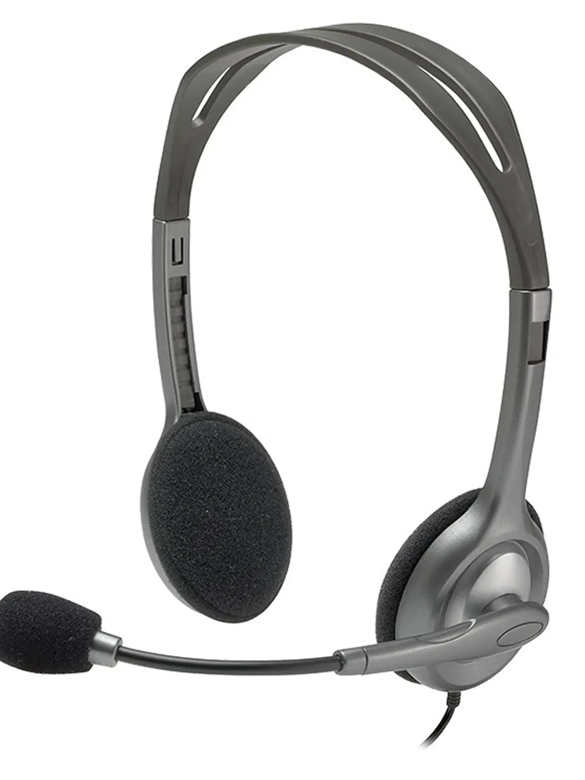 Logitech Auricular+Mic H111 Negro 1