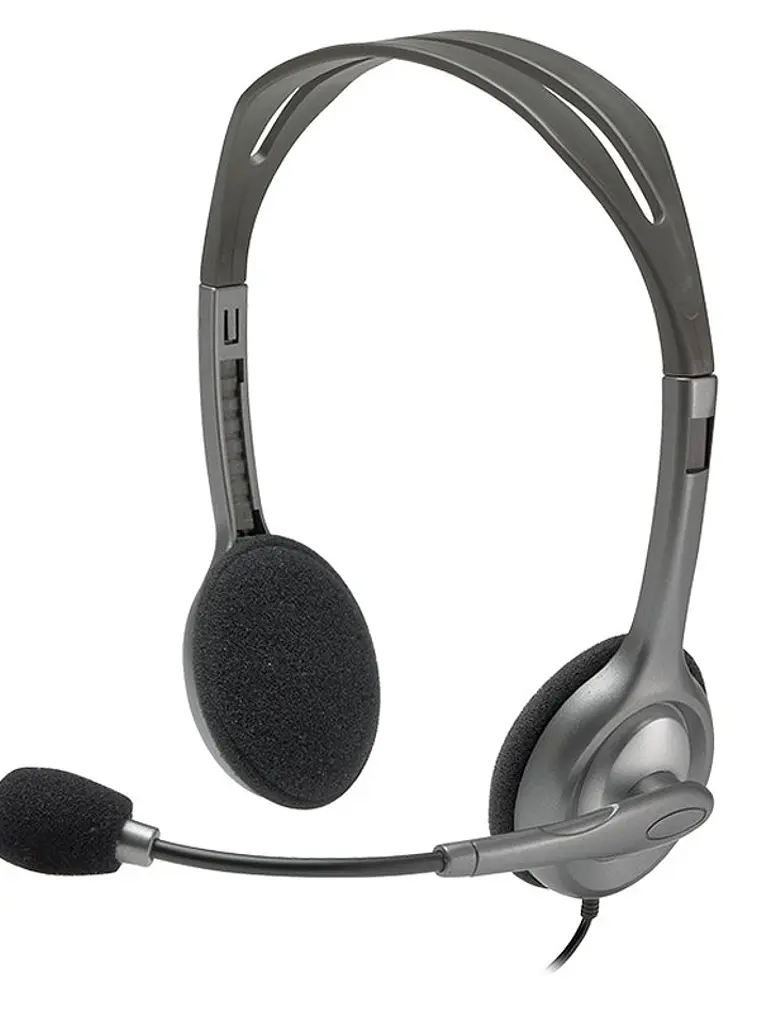 Logitech Auricular+Mic H111 Negro 1