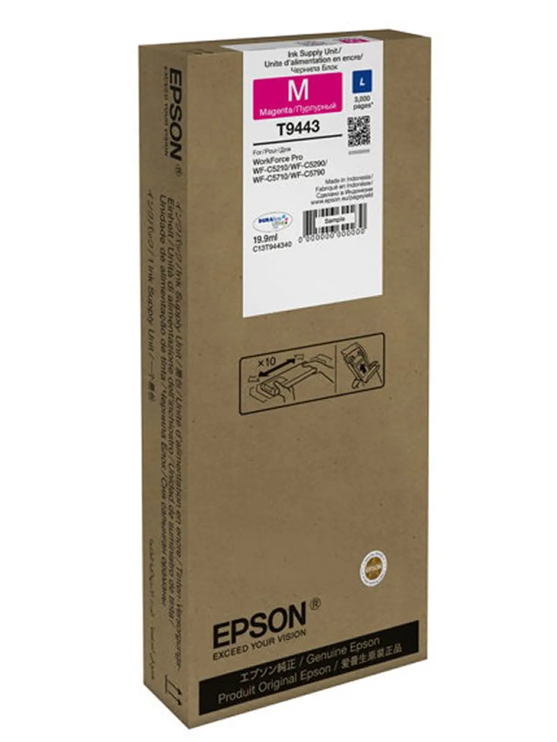 Epson Cartucho T9443 Magenta 2