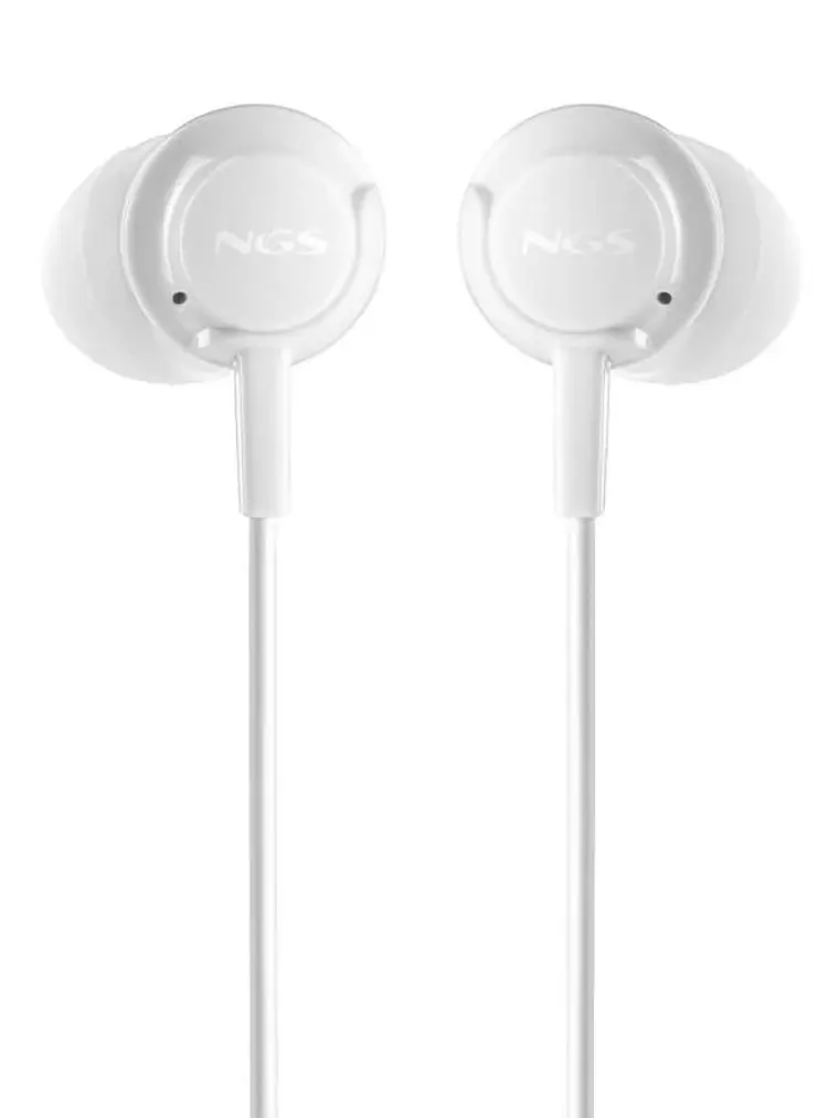 NGS Auricular CROSSDRIFT Blanco cable JACK 3.5 Mm 3