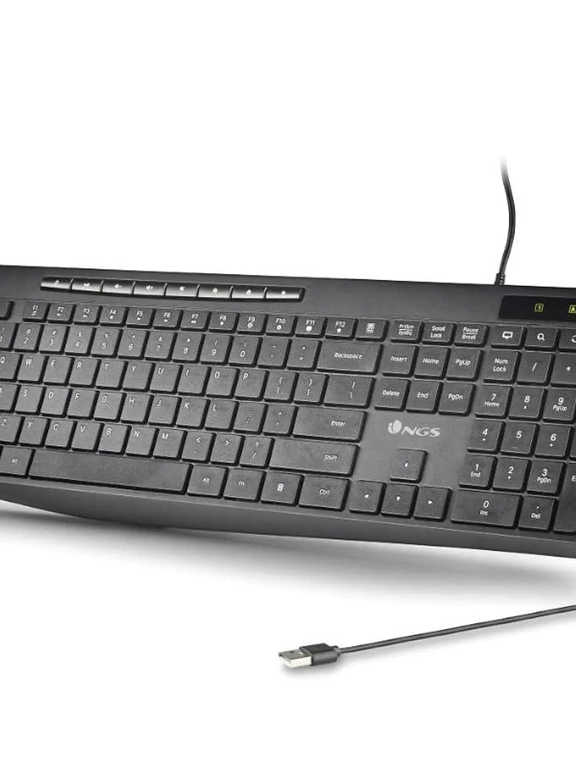NGS Teclado USB SPECTRA Ultra Slim Silen. USB-A 1