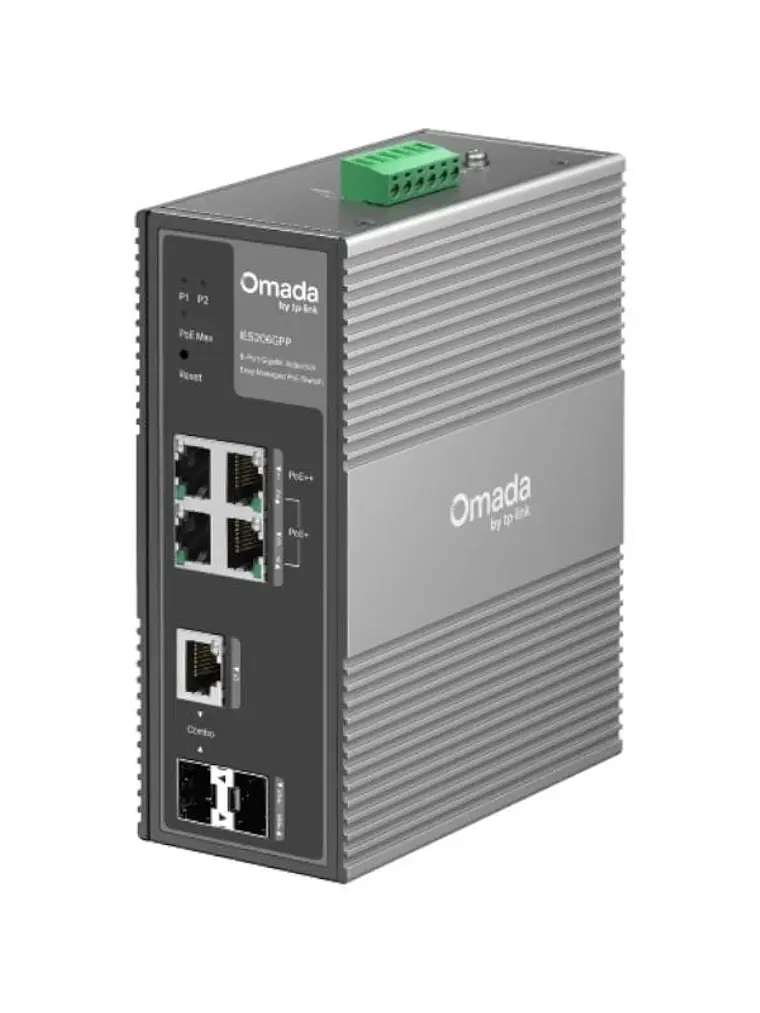 TP-Link IES206GPP Switch 1xG PoE++ 3xG PoE+ 1xSFP 1