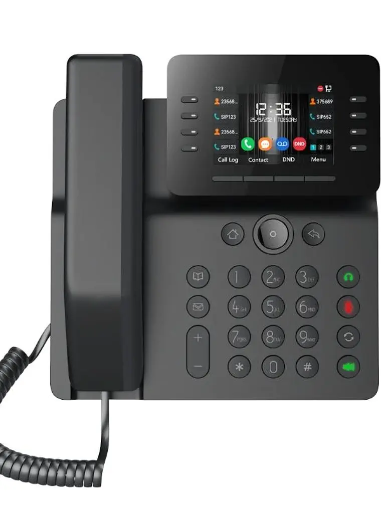 Fanvil V64, 12 líneas SIP, WiFi y Bluetooth 1