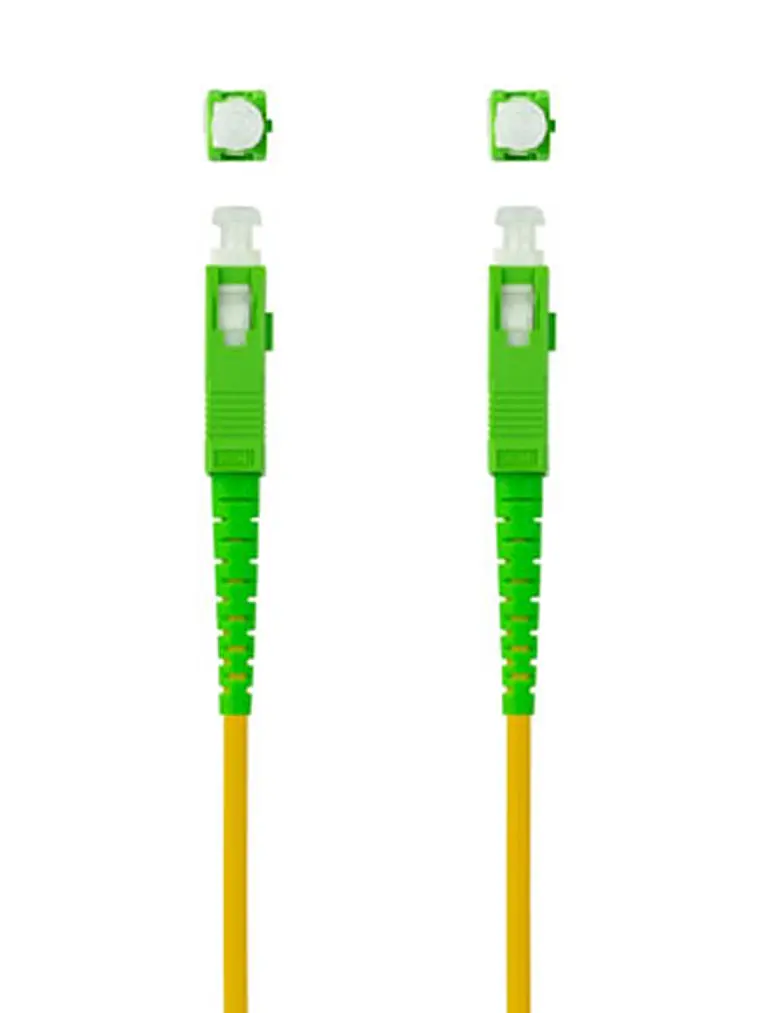Nanocable Cable fibra SC/APC LSZH Amarillo 1m 3