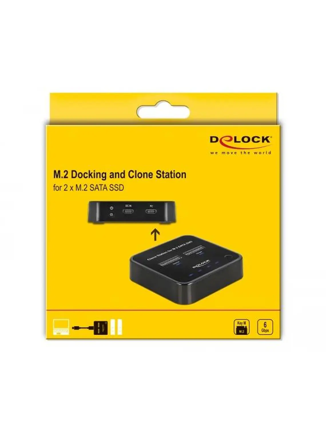 Delock M.2 Estación de acoplamiento para 2 x M.2 S 3