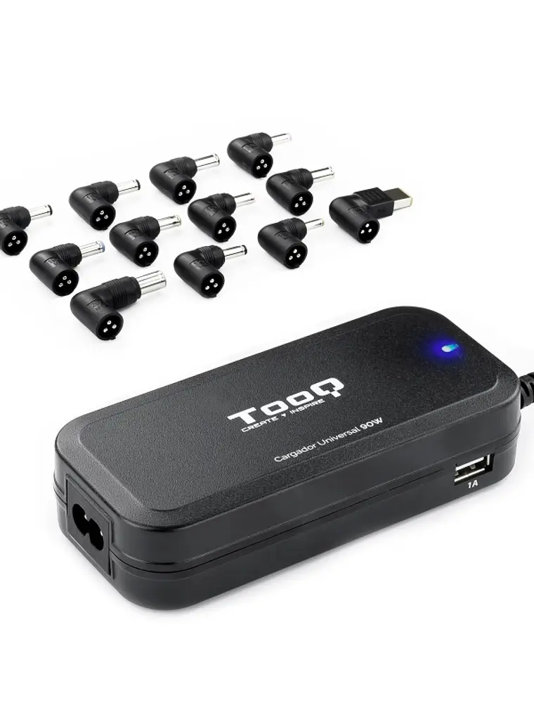 Tooq Cargador universal portátil automático 90w 1
