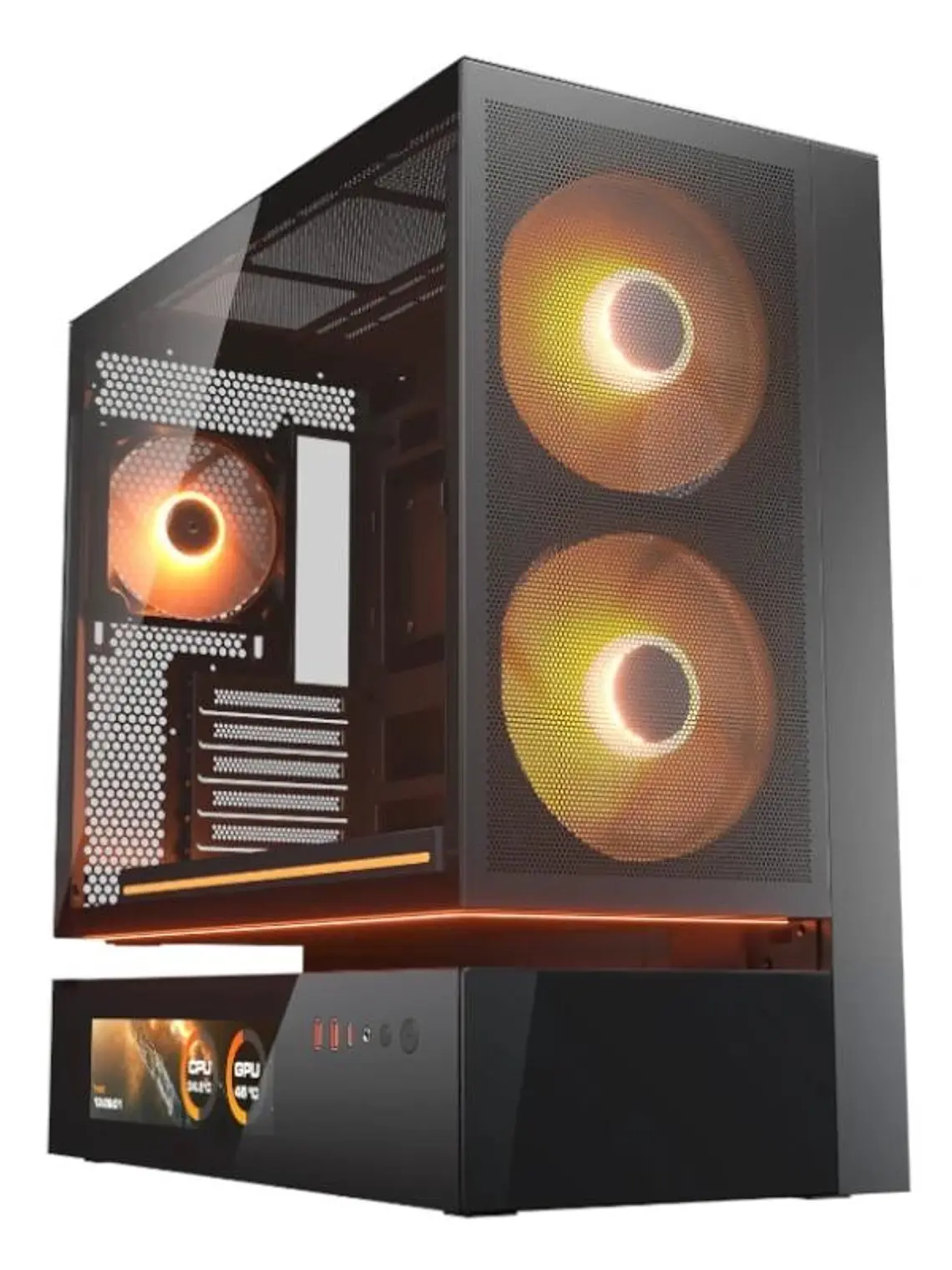Cougar Caja Semitorre CFV235 Mesh Vision Black 1