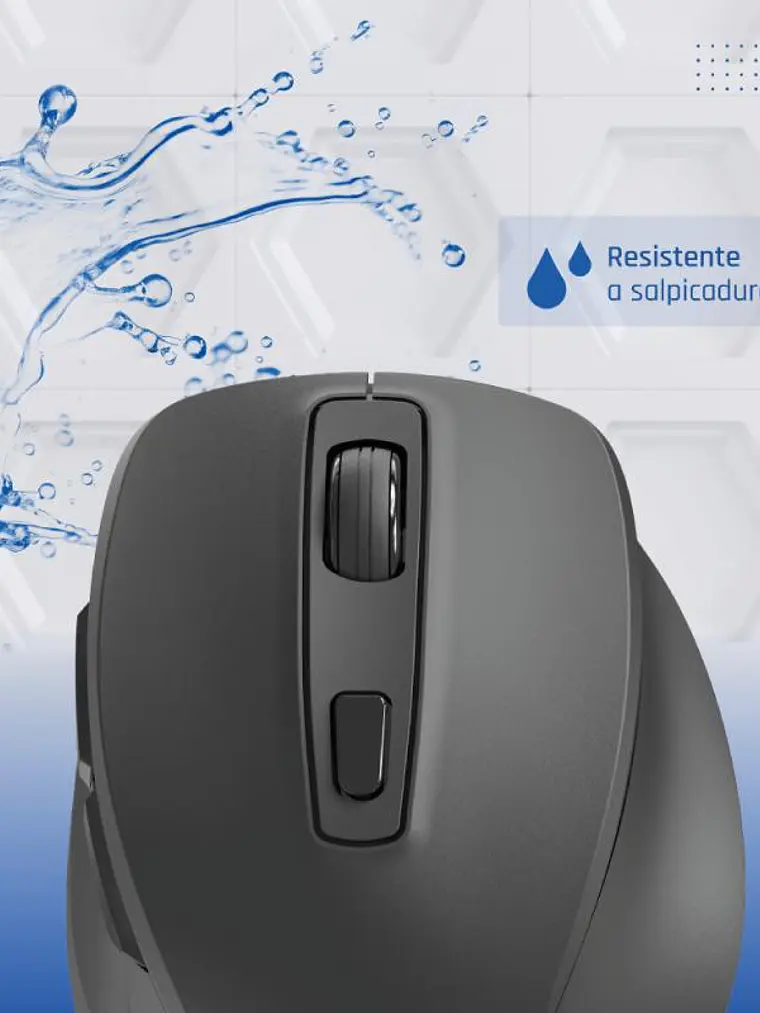 iggual Ratón inalámbrico ERGO-SILENT-6D 1600DPI 2