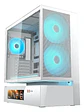 Cougar Caja Semitorre CFV235 Mesh Vision White - Miniatura 1