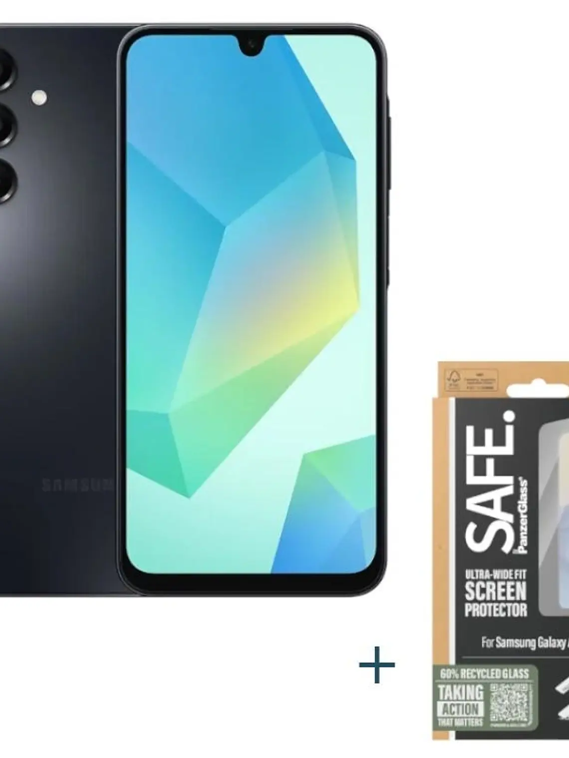 Samsung Galaxy A16 128GB 4GB Negro+ protector SAFE 1