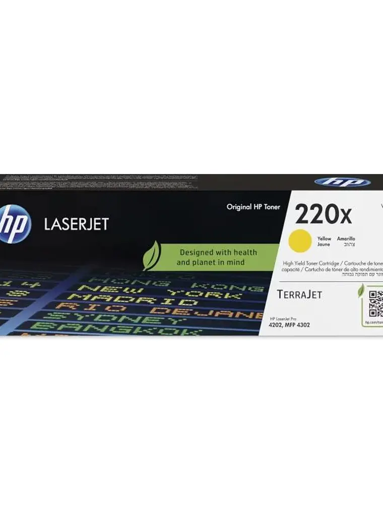 HP Tóner 2202X Amarillo 1