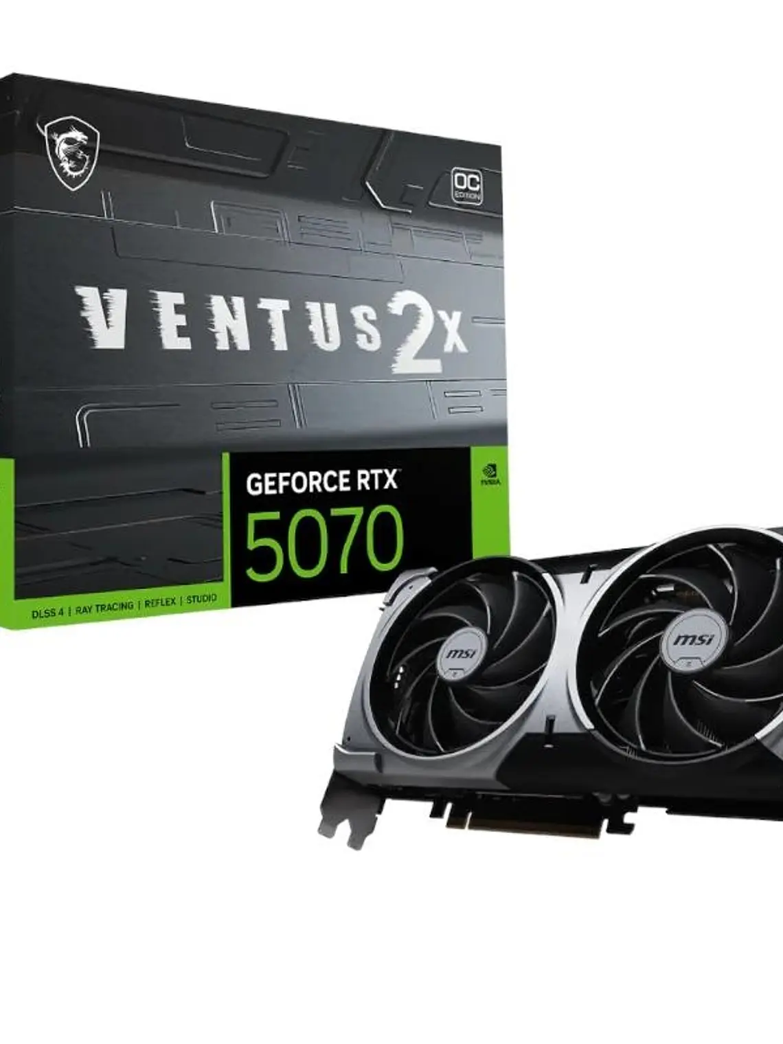 MSI VGA NVIDIA RTX 5070 12G VENTUS 2X OC DDR7 1