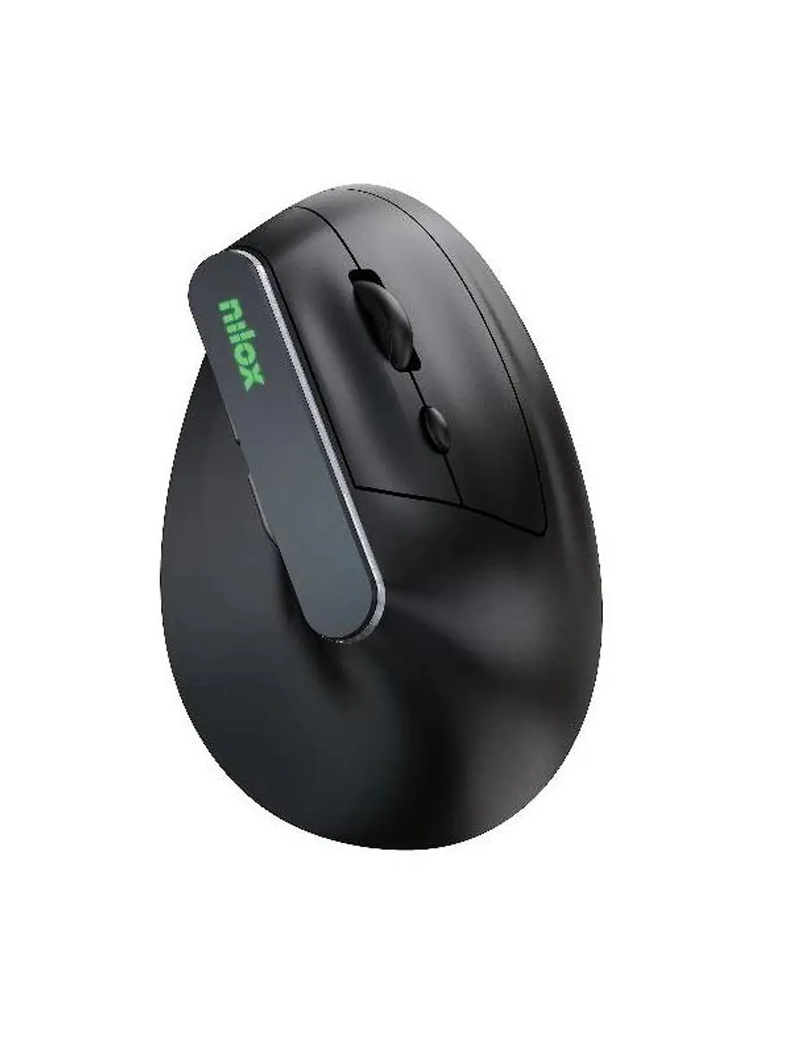 Nilox Ratón Wir Vertical Rec. Silen 1600 DPI Negro 1