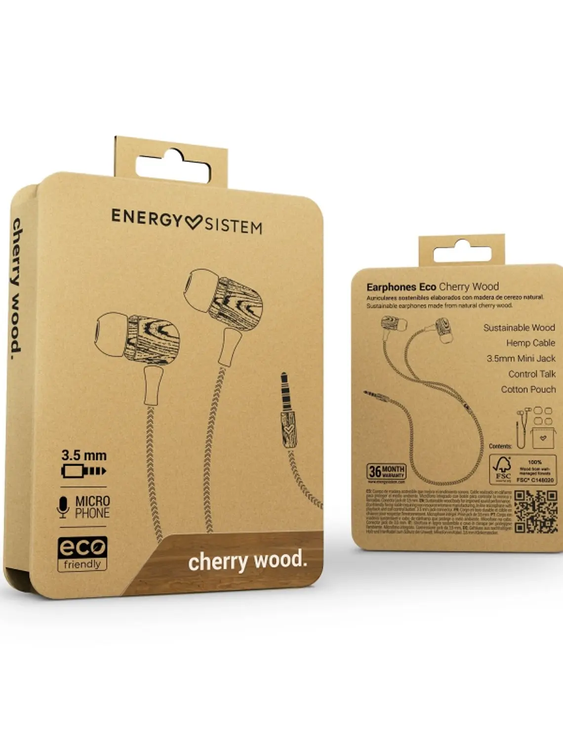 Energy Auricular Eco Cherry Wood 4