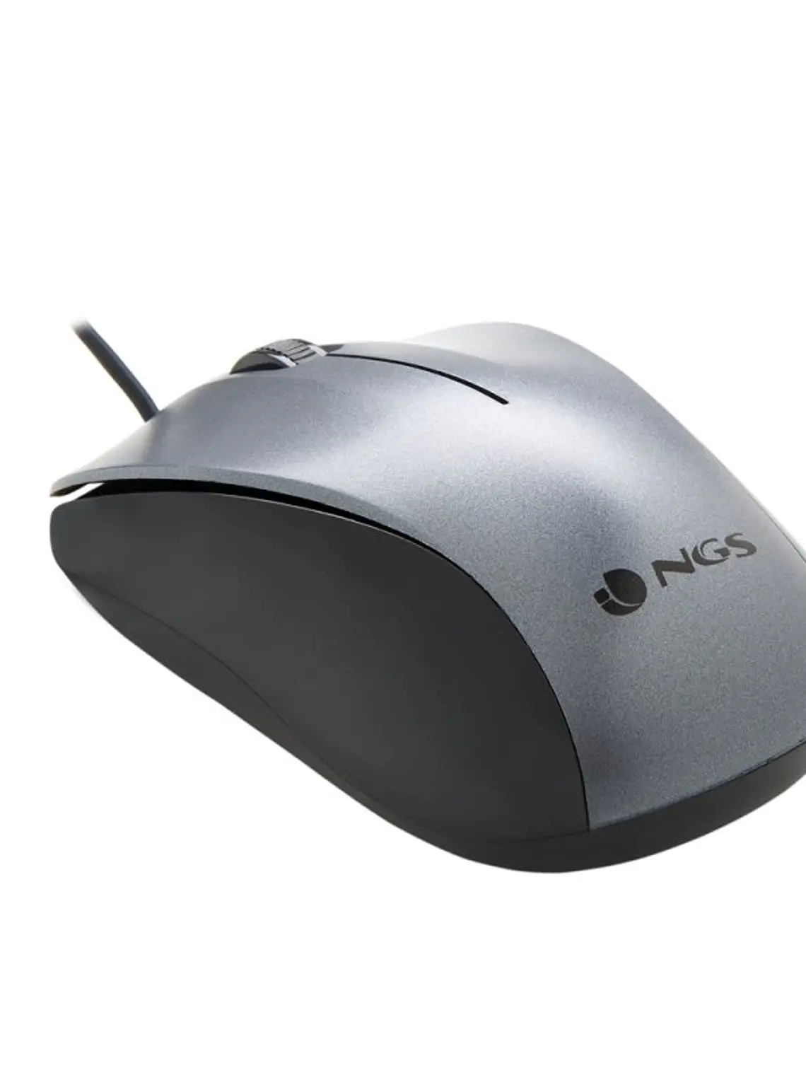NGS Ratón Óptico WIRED GRAY 2