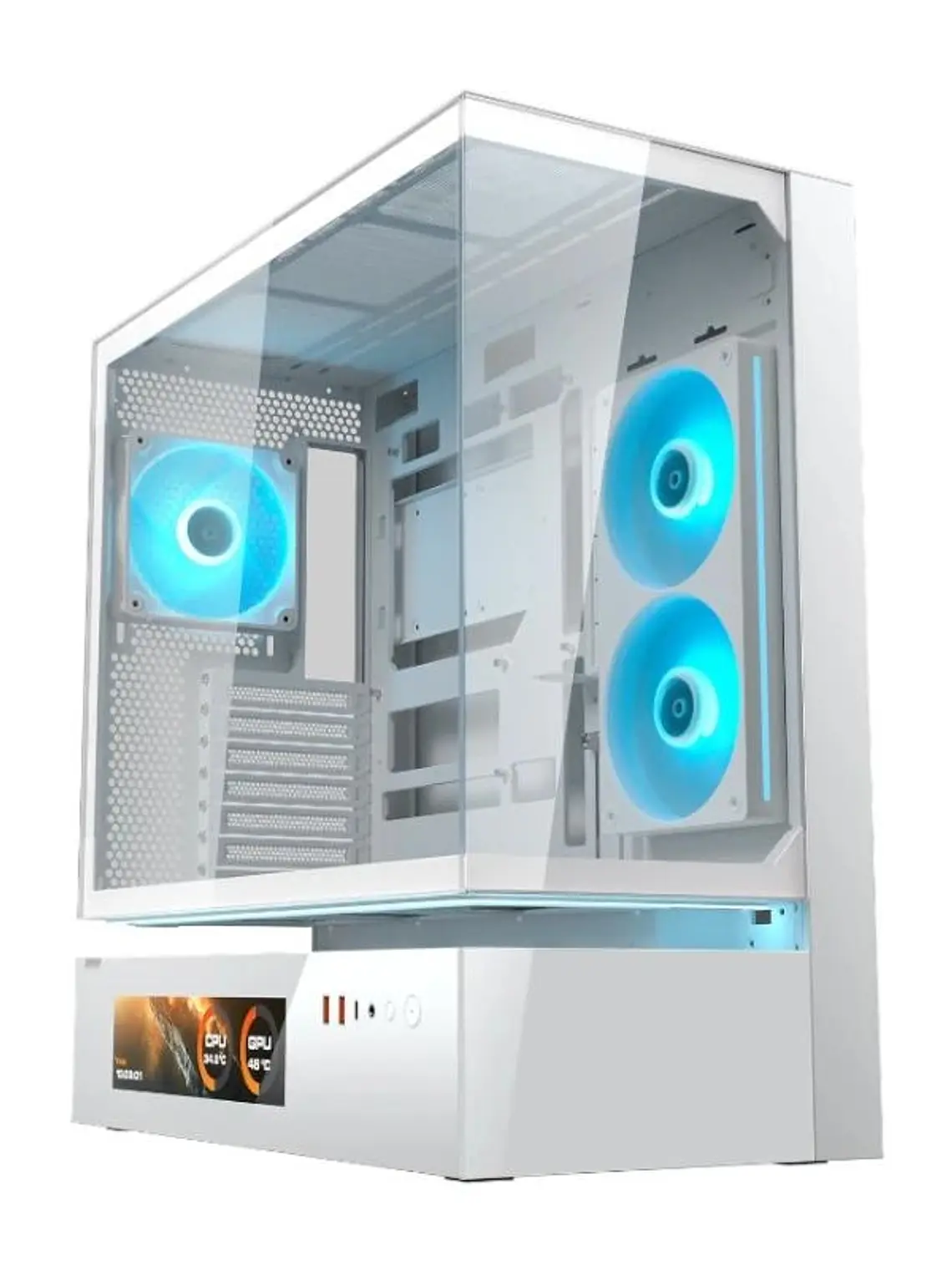 Cougar Caja Semitorre CFV235 Vision White 1