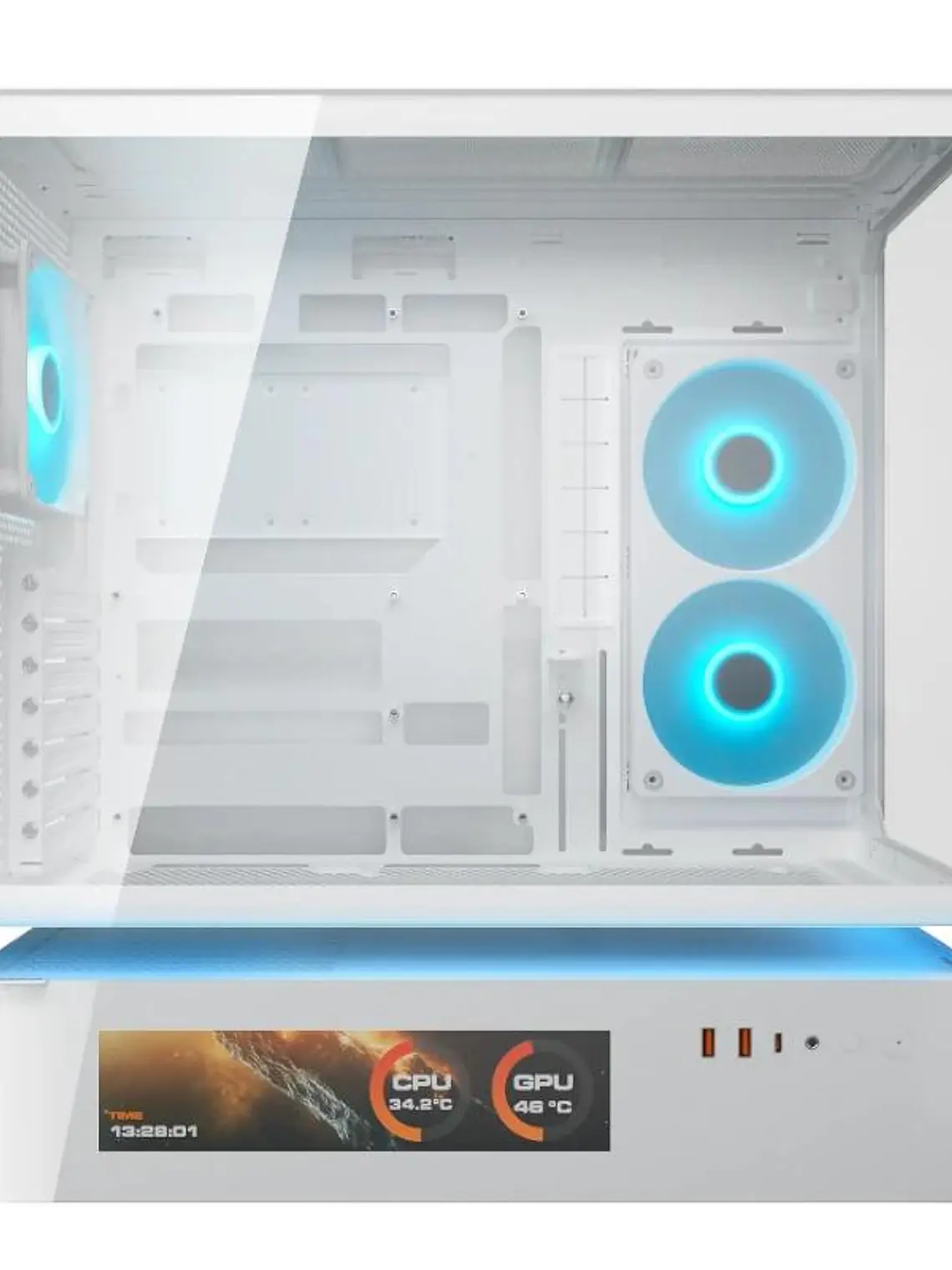 Cougar Caja Semitorre CFV235 Vision White 3