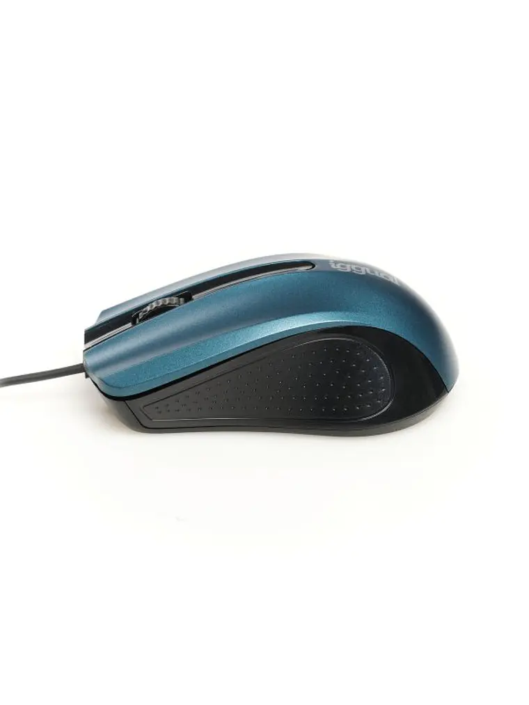 iggual Ratón óptico COM-ERGONOMIC-RL-800DPI azul 2