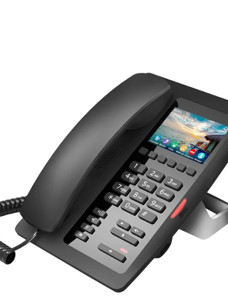 Fanvil H5W-B Hotel Teléfono IP, con PoE, WiFi 2.4G 2