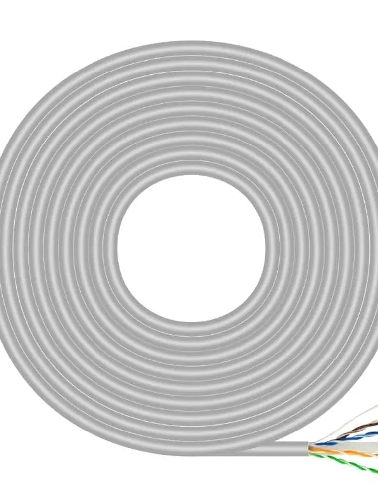 Aisens Cable RJ45 CAT.6 UTP AWG23 CCA gris 100m 1