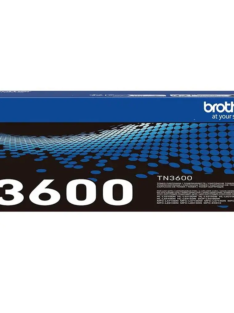 Brother Tóner TN3600 Negro 2