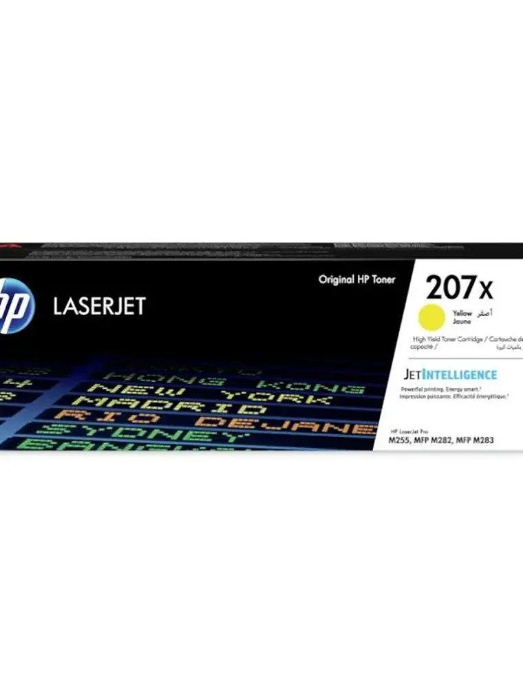 HP Tóner 207X Amarillo 1