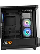 NOX Semitorre HUMMER ETHER Cristal Curvo Negro - Miniatura 4