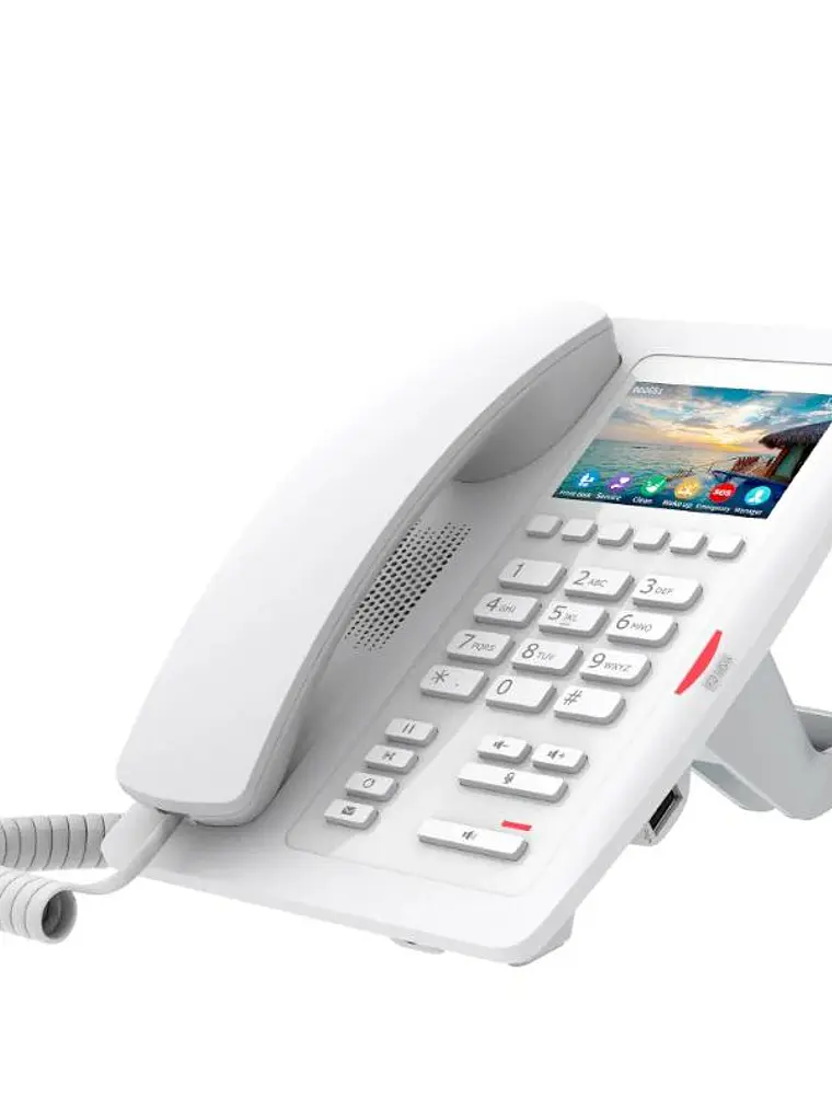 Fanvil H5 Hotel Teléfono IP, con PoE, WiFi 2.4G Bl 2