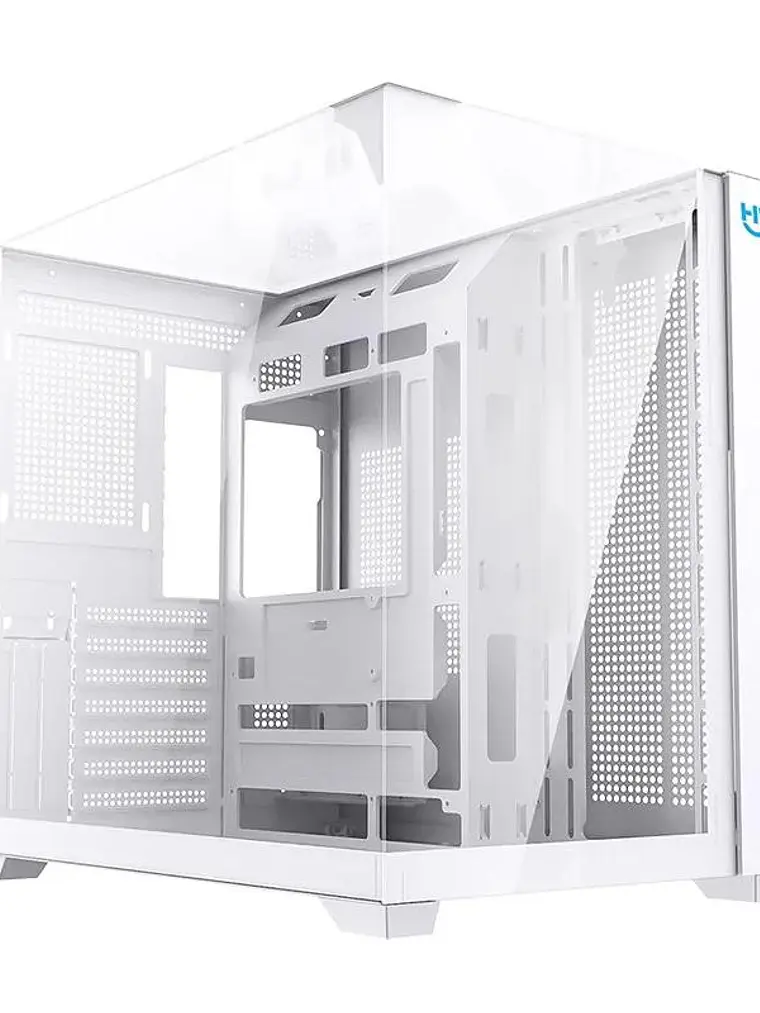 Hiditec Caja ATX Gaming Sky White USB 3.1 TYPE-C 2