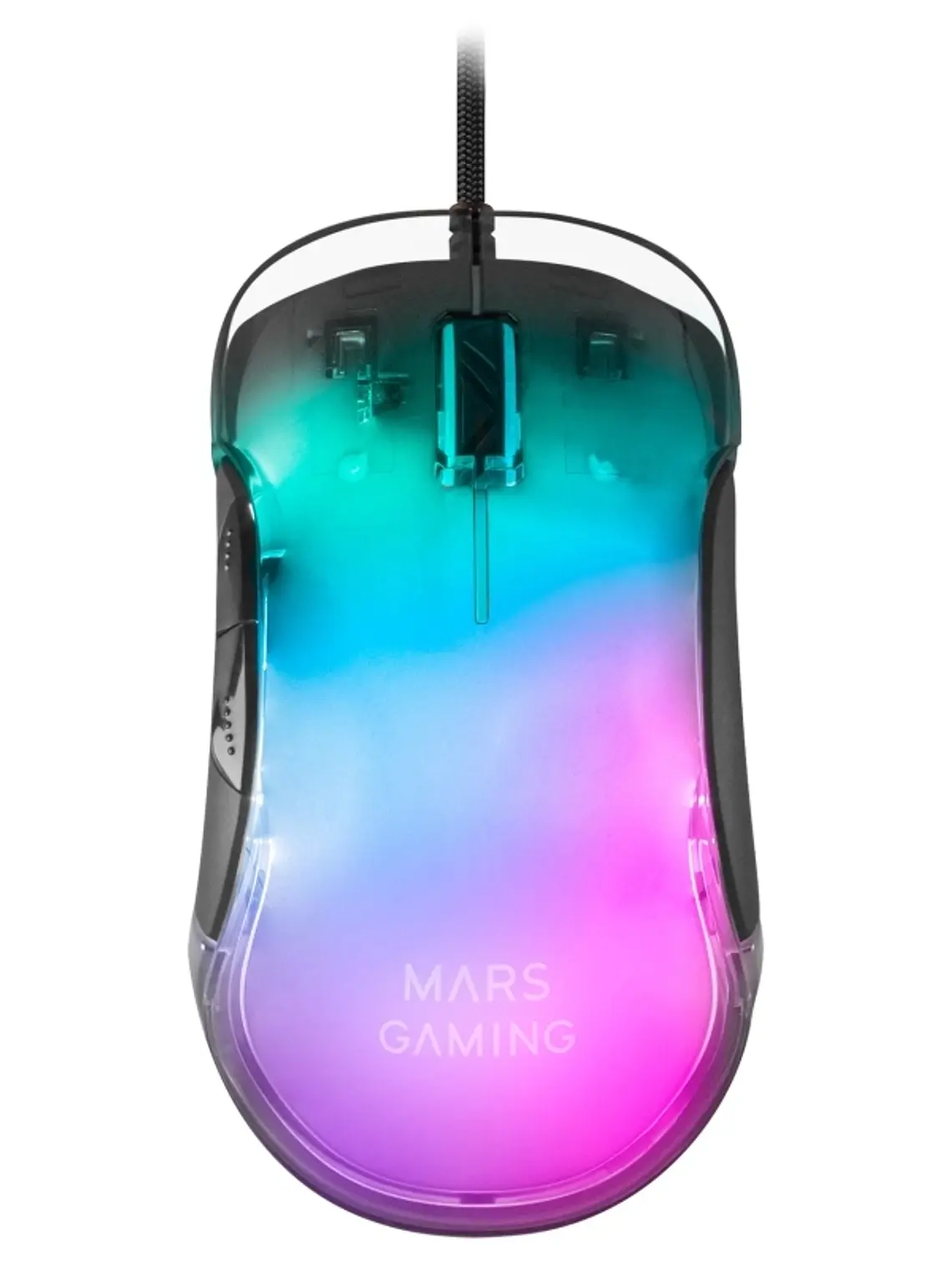 Mars Gaming Raton Gaming MMGLOW black 1