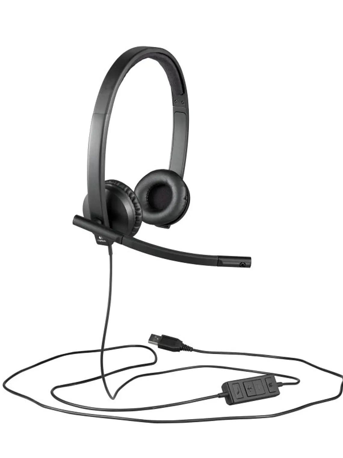 Logitech Auricular STEREO H570e USB 4