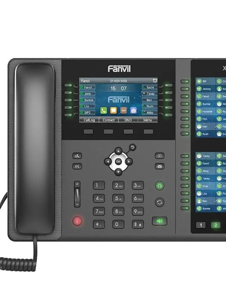 Fanvil X210, 20 líneas SIP, 106 teclas DSS 1