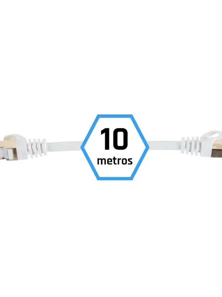 iggual Latiguillo CAT7 SFTP LSZH 10 metros blanco 1