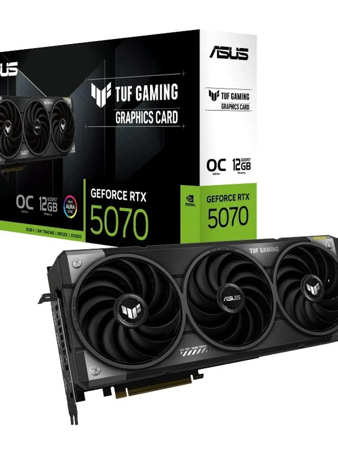 ASUS VGA NVIDIA TUF RTX 5070 O12G GAMING 12G DDR7 1