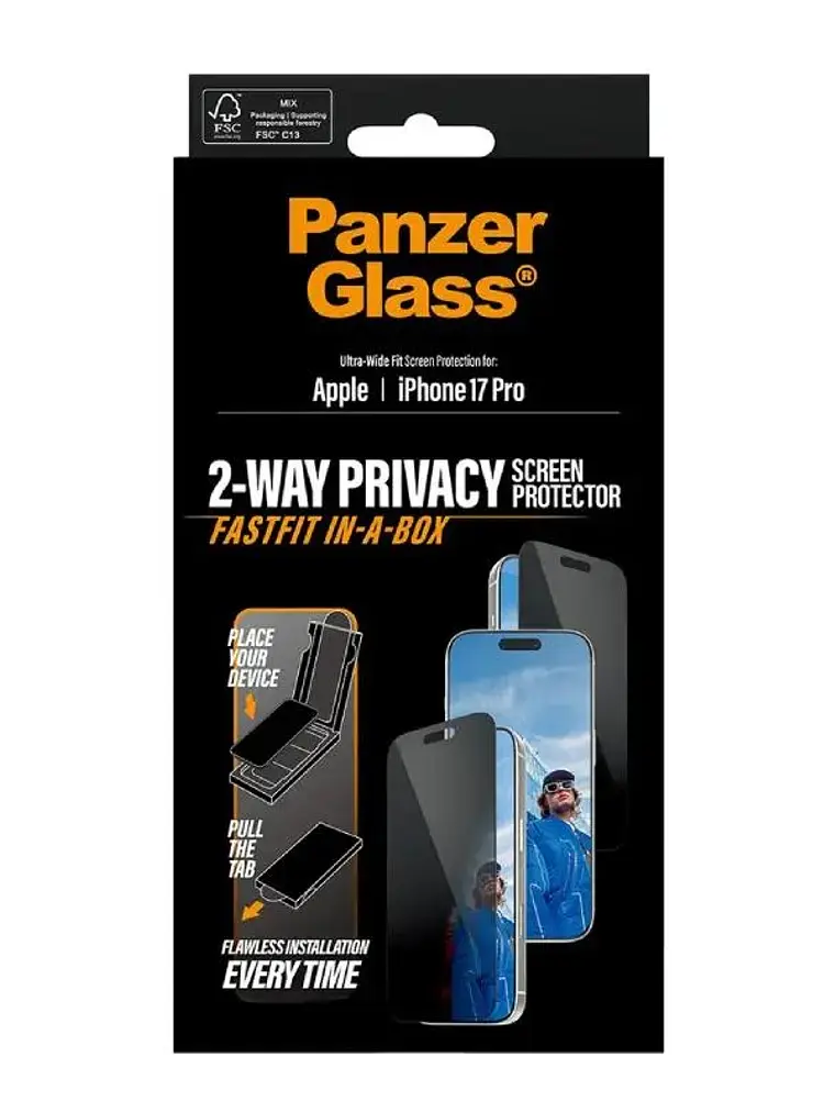 PanzerGlass Privacy Protector iPhone 17 Pro 1