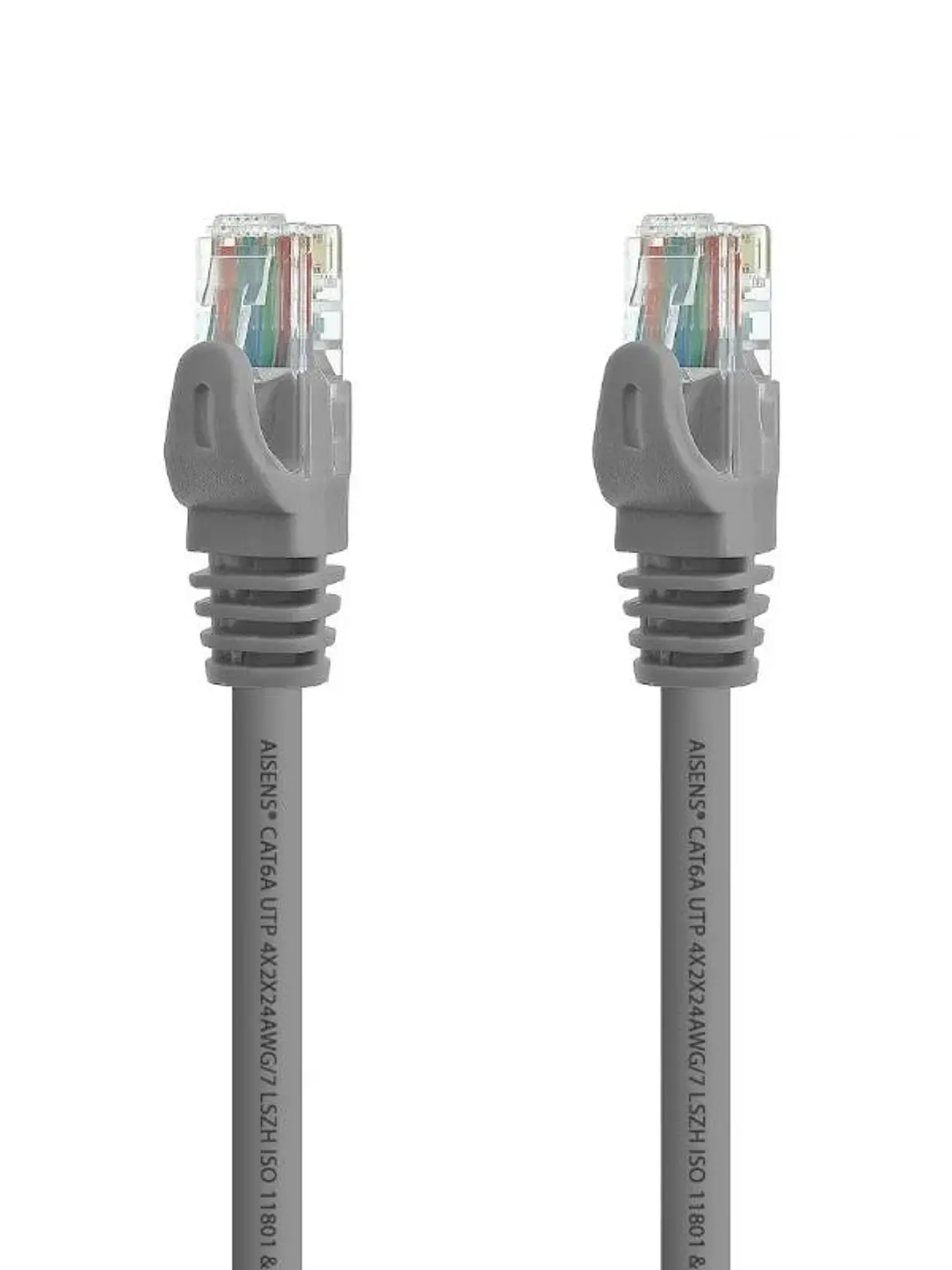 Aisens Latiguillo Rj45 Cat.6A Utp Gris 1.0M 2
