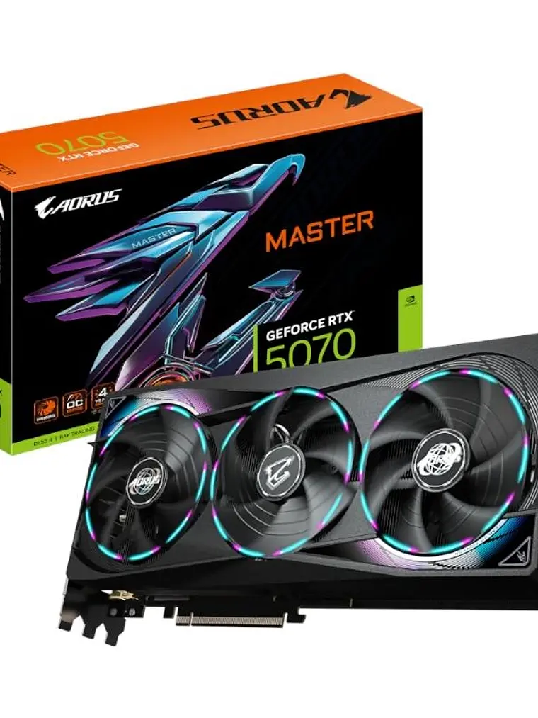 Gigabyte VGA NVIDIA RTX 5070 AORUS MASTER 12G DDR7 1