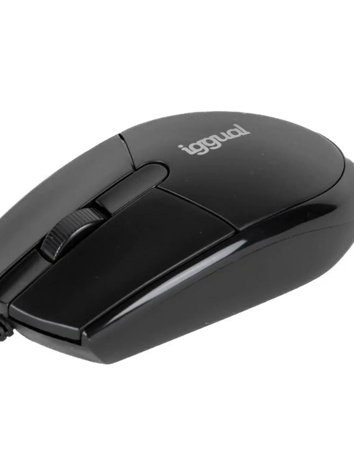 iggual Ratón óptico COM-BASIC3-800DPI negro 2