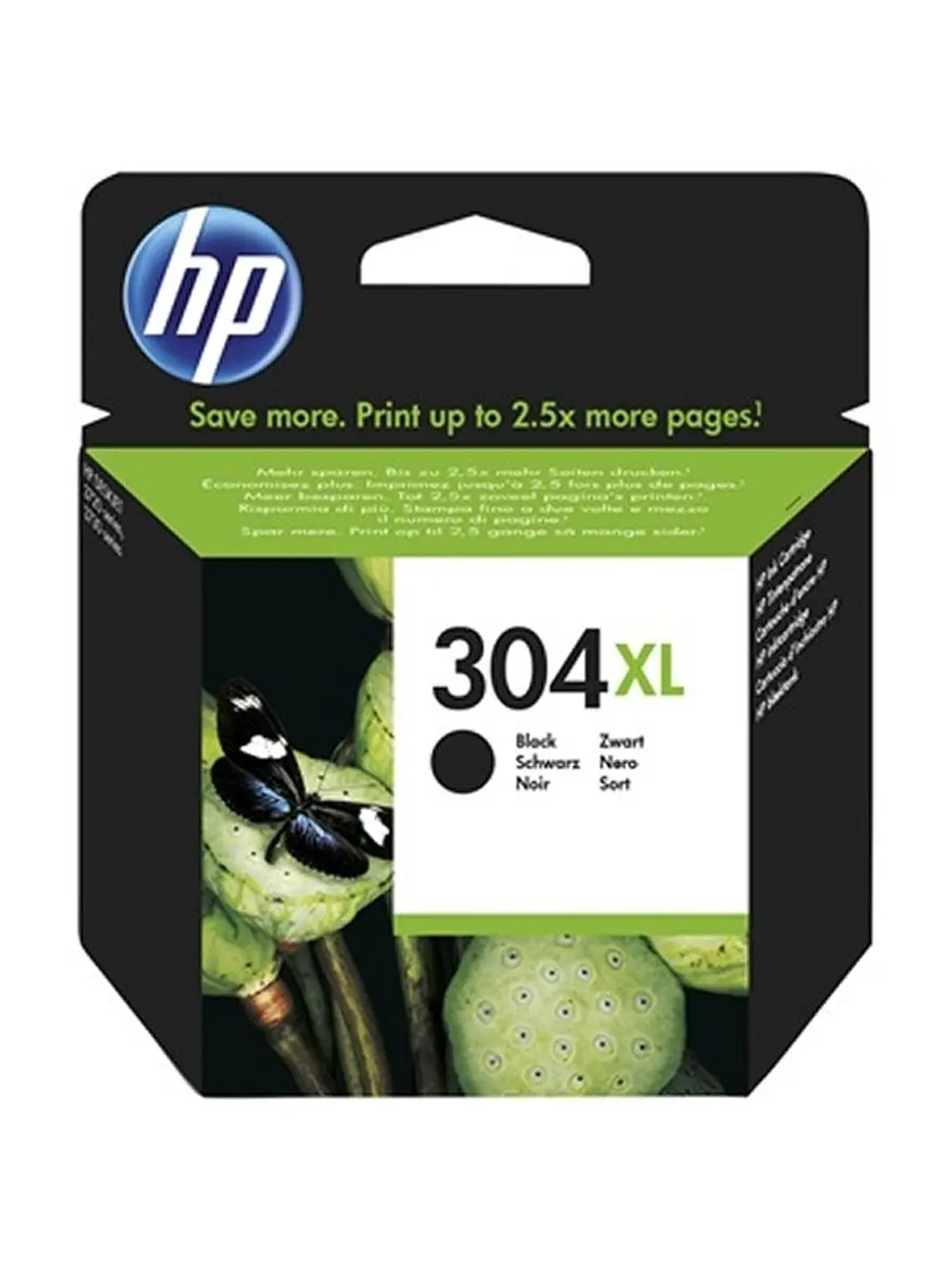 HP Cartucho 304XL Negro 1