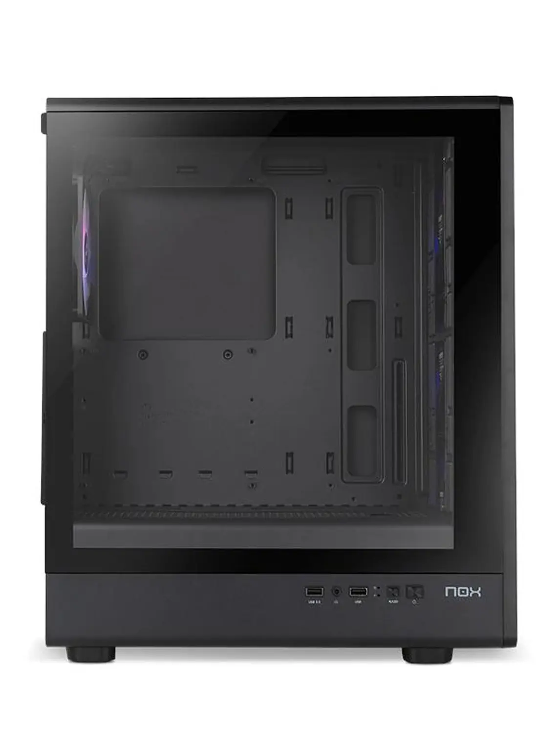 NOX Semitorre INFINITY IOTA  ARGB Negro USB 3.0 3