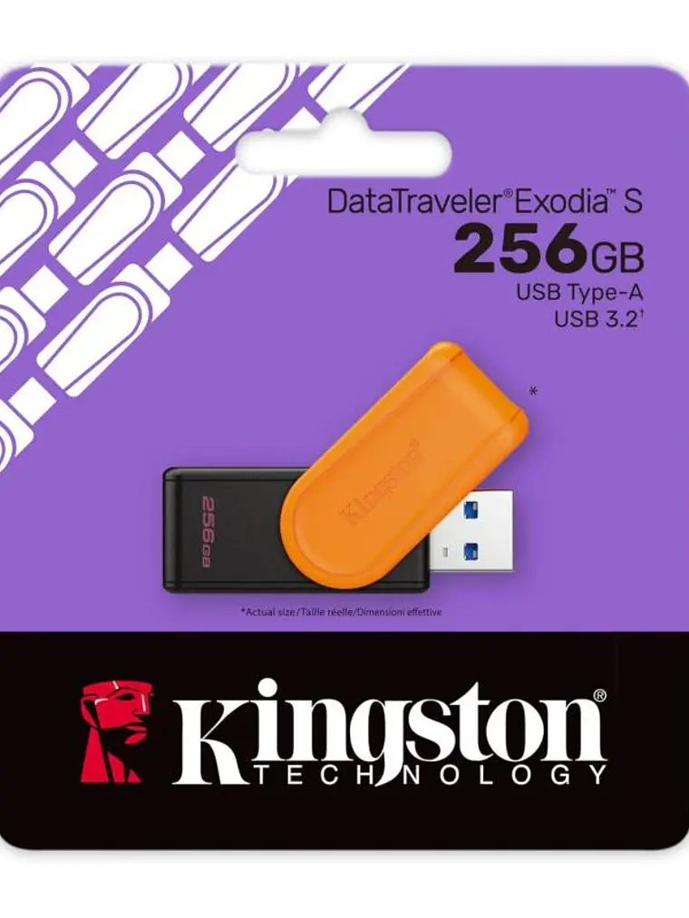 Kingston DataTraveler Exodia S 256GB USB 3.2 Gen 1 3
