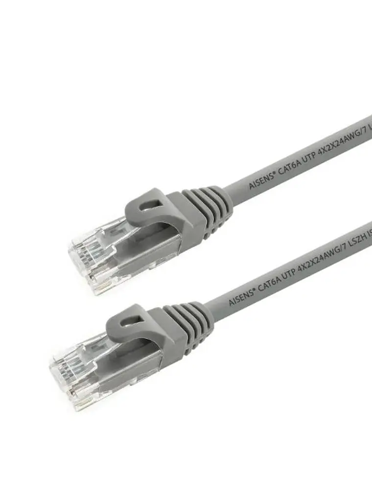 Aisens Latiguillo Rj45 Cat.6A Utp Gris 3.0M 1